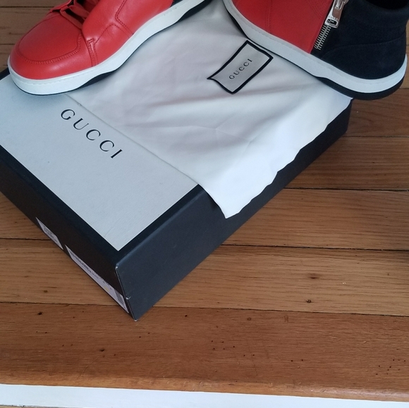 New In Box Gucci High Tops - Picture 8 of 16